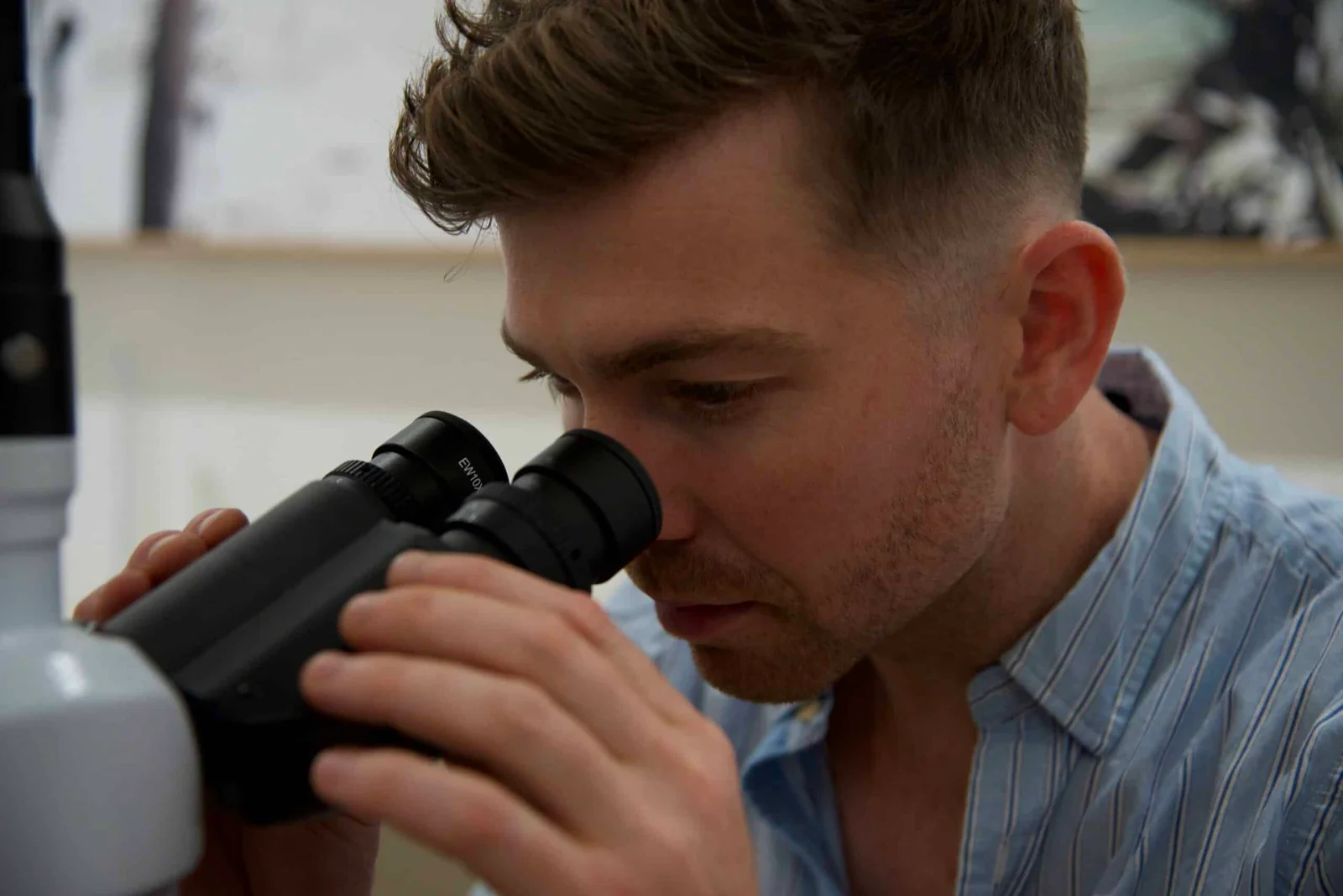 Experienced naturopath in North Brisbane conducting advanced diagnostic testing for comprehensive health assessment